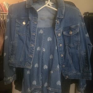 Women's High Rise Blue Jeans